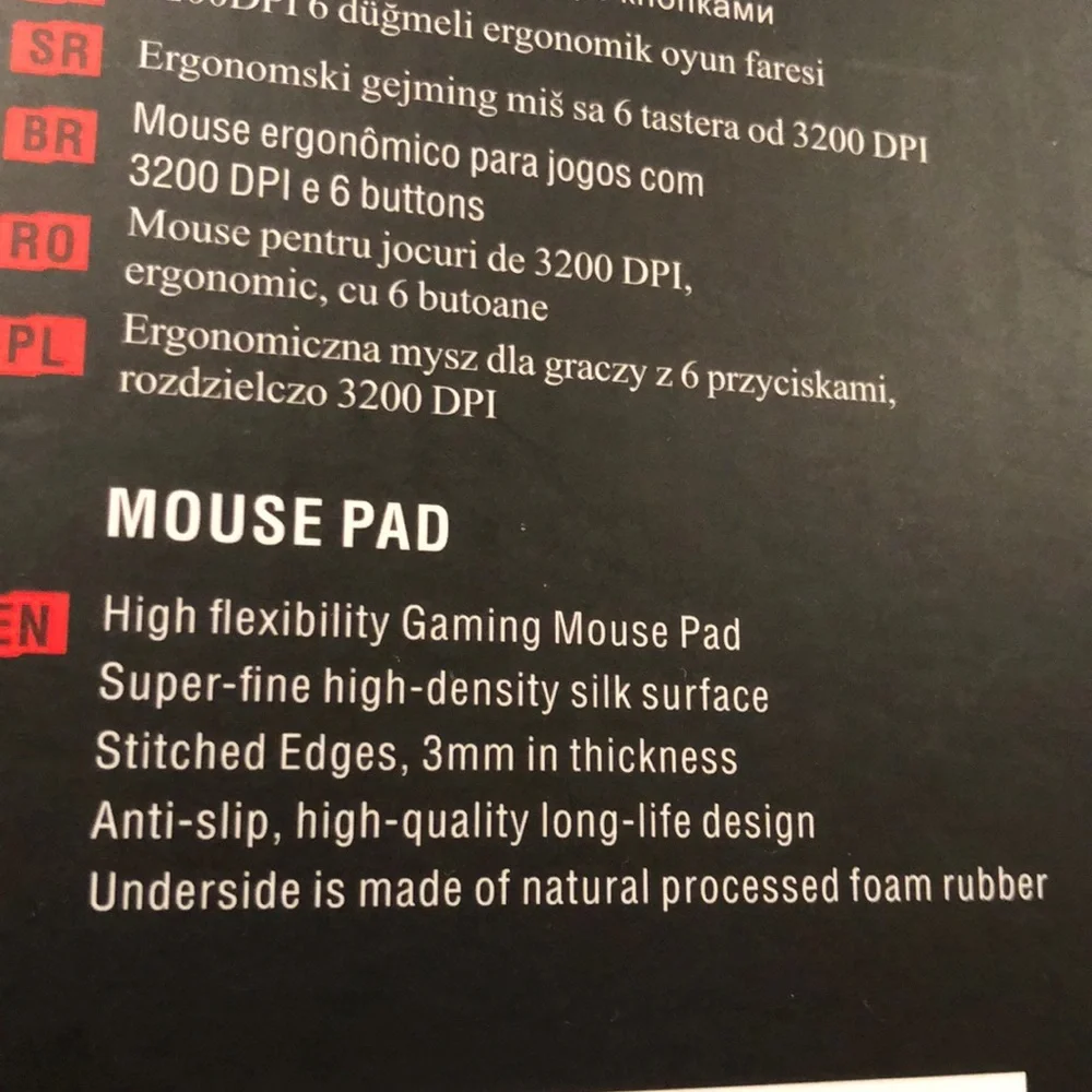 NWT unopened Redragon gaming essentials Keyboard/Mouse/Mousepad